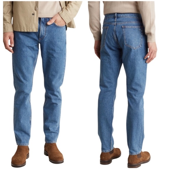 Rag & Bone Fit 2 Slim Jeans Del Ray Blue 38 x 32